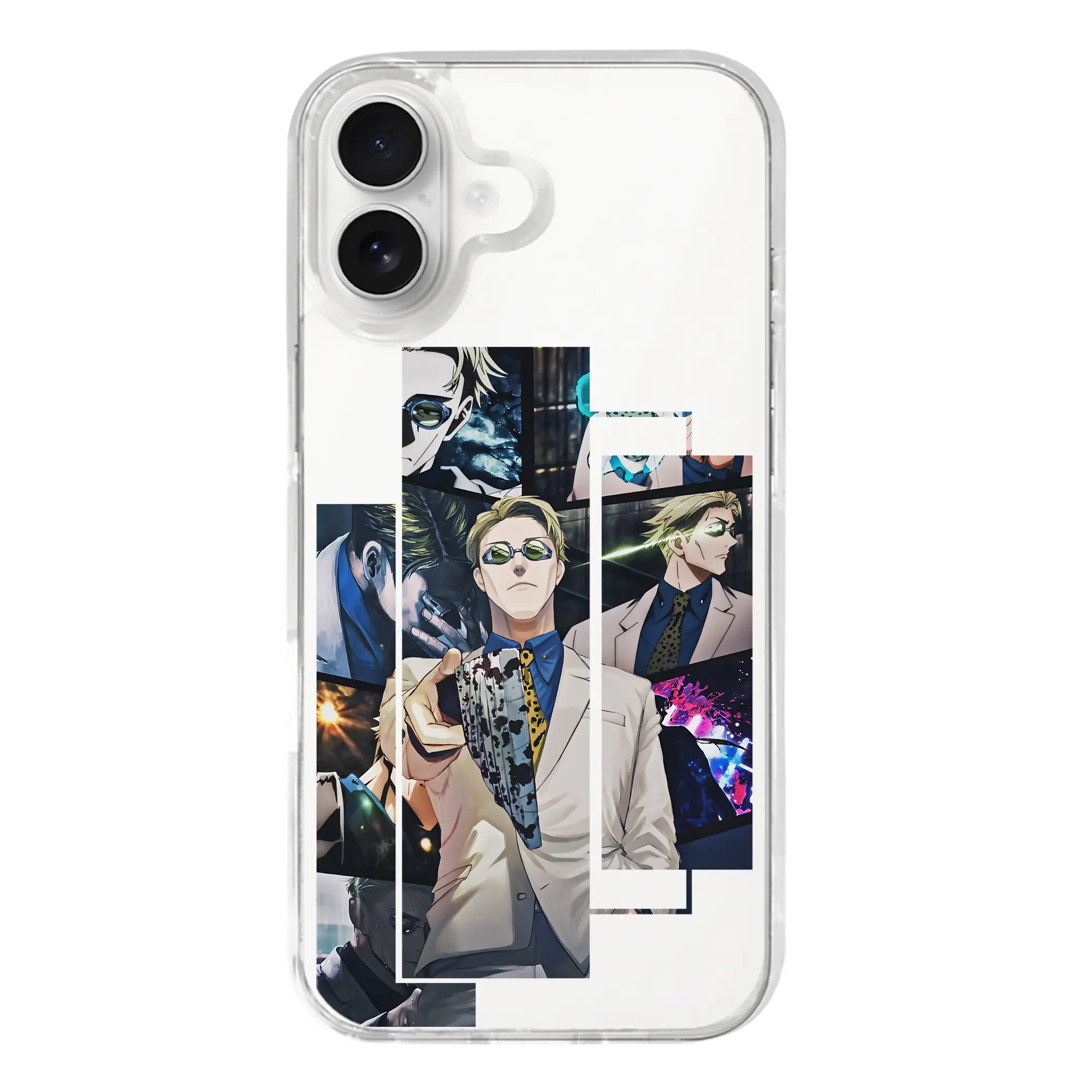 呪術廻戦 グッズ,七海 建人 - iPhone 17シリーズ 透明スマホケース – 薄型・耐衝撃・精密フィット保護カバー